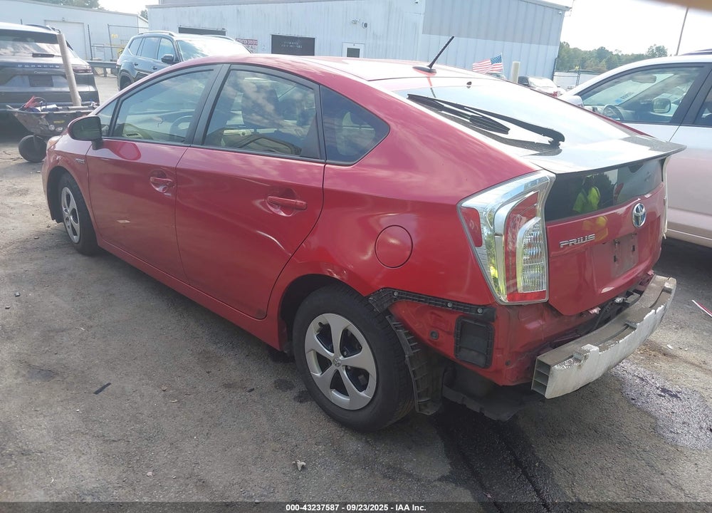 2013 TOYOTA PRIUS VIN: JTDKN3DU3D1733426