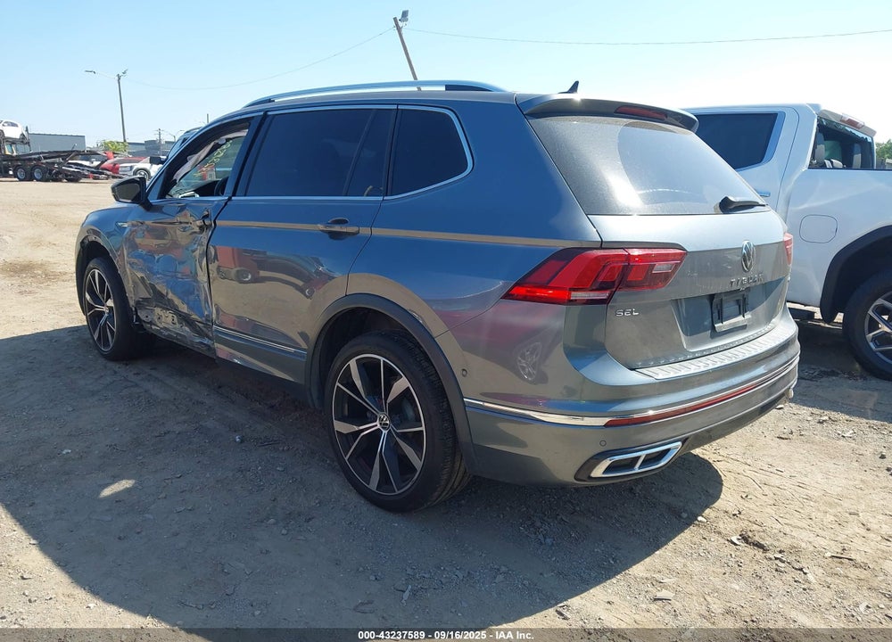 2022 VOLKSWAGEN TIGUAN 2.0T SEL R-LINE VIN: 3VV4B7AX0NM166962