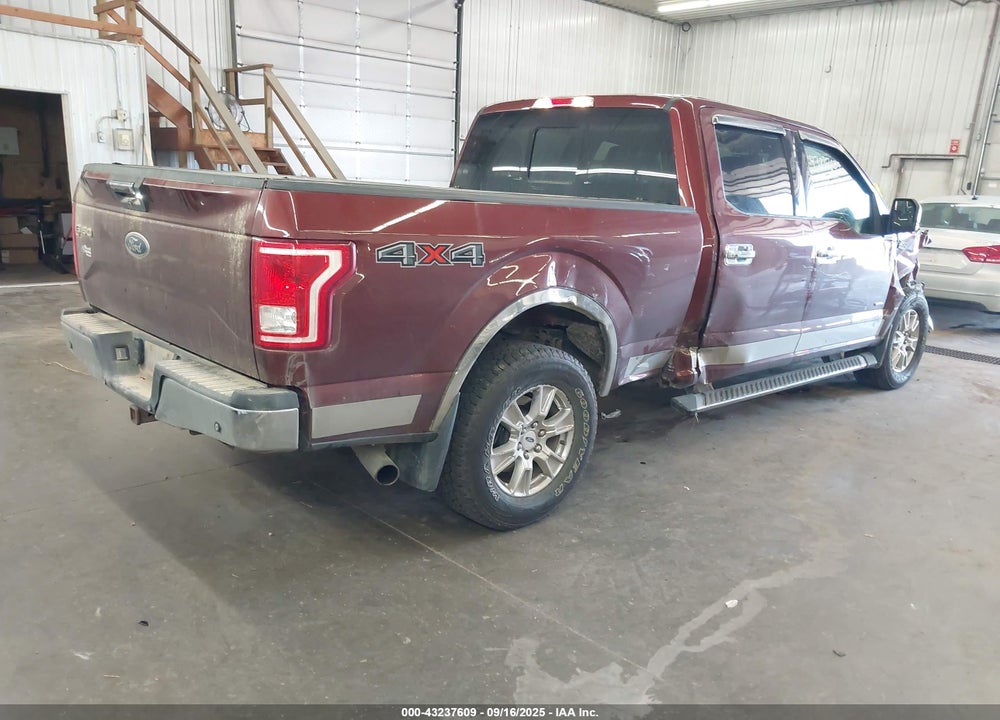 2016 FORD F-150 VIN: 1FTFW1EG8GKG00283