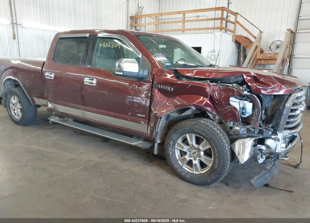 2016 FORD F-150 VIN: 1FTFW1EG8GKG00283