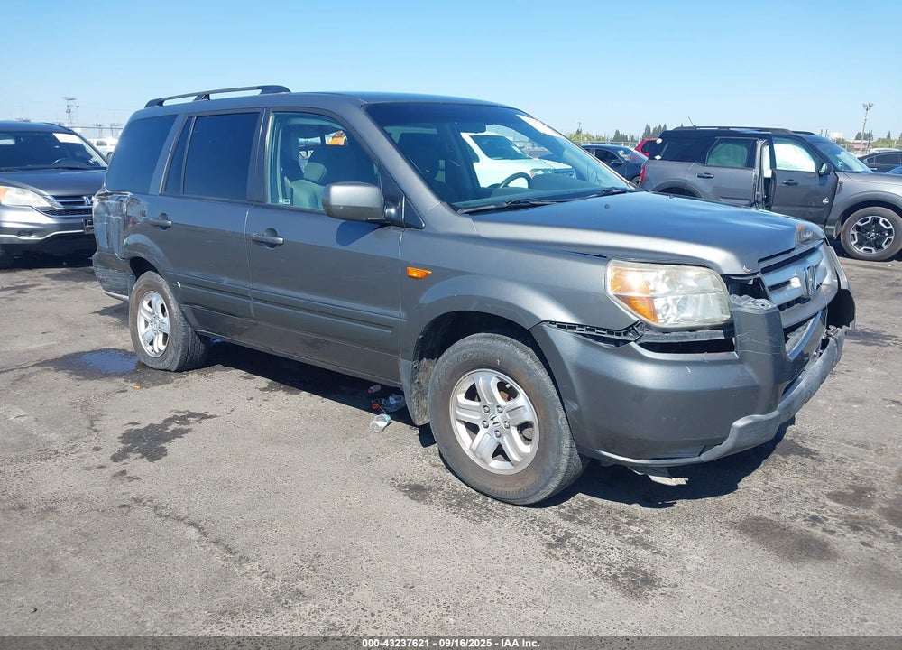 2008 HONDA PILOT VP VIN: 5FNYF28218B009869