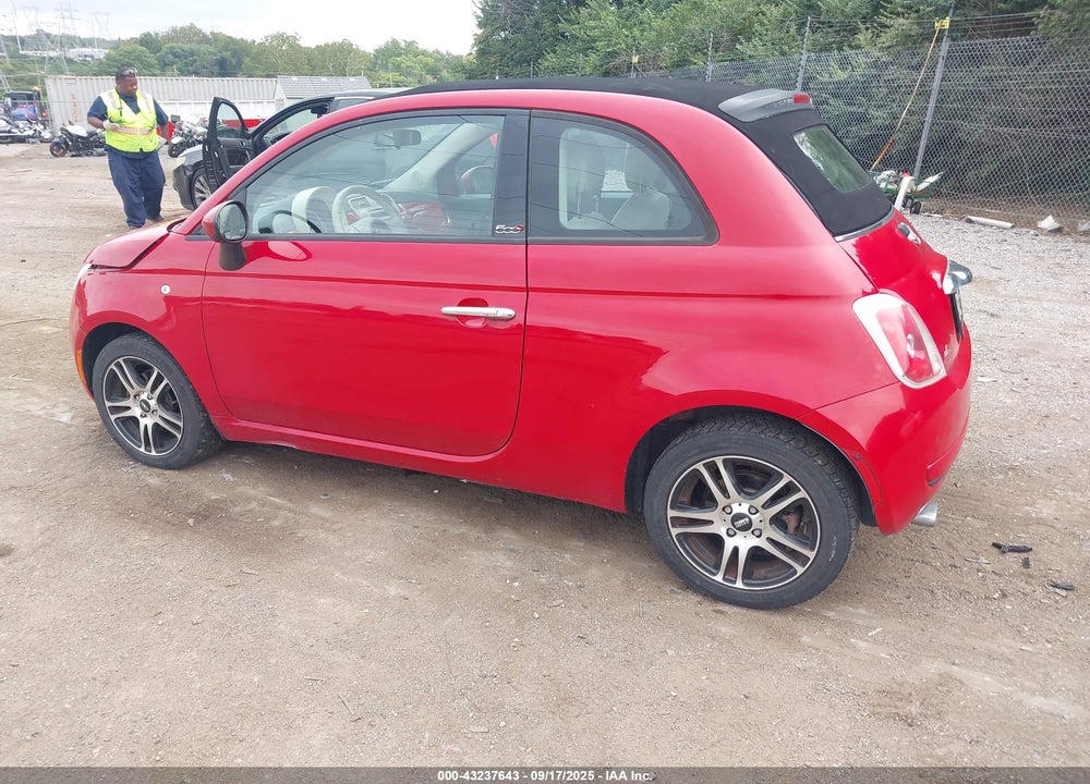 2014 FIAT 500C VIN: 3C3CFFDR4ET275702