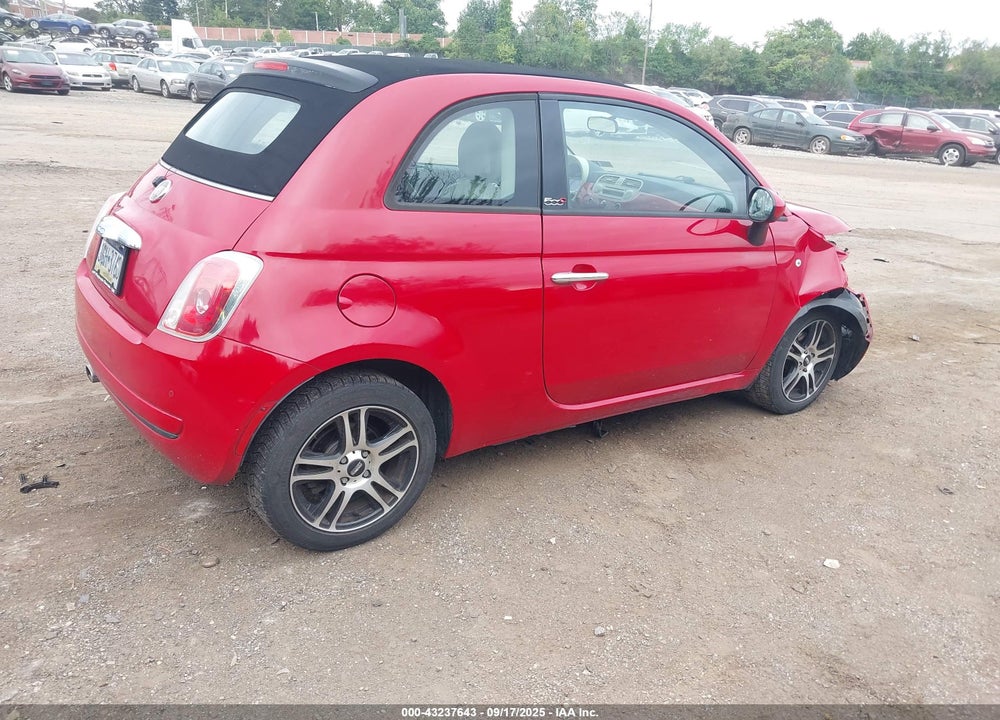 2014 FIAT 500C VIN: 3C3CFFDR4ET275702
