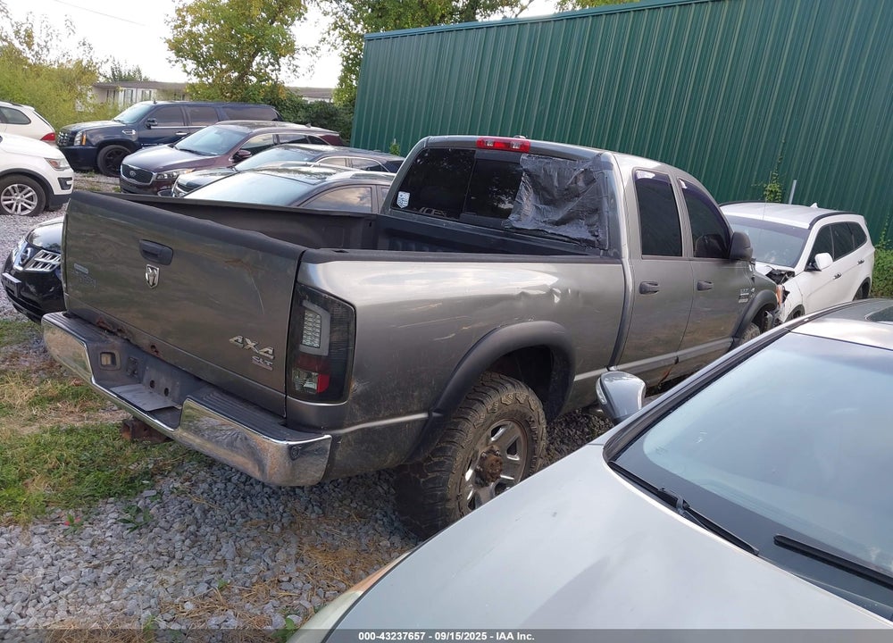 2007 DODGE RAM 2500 SLT/TRX4 OFF ROAD/SPORT/POWER WAGON VIN: 1D7KS28C17J534986