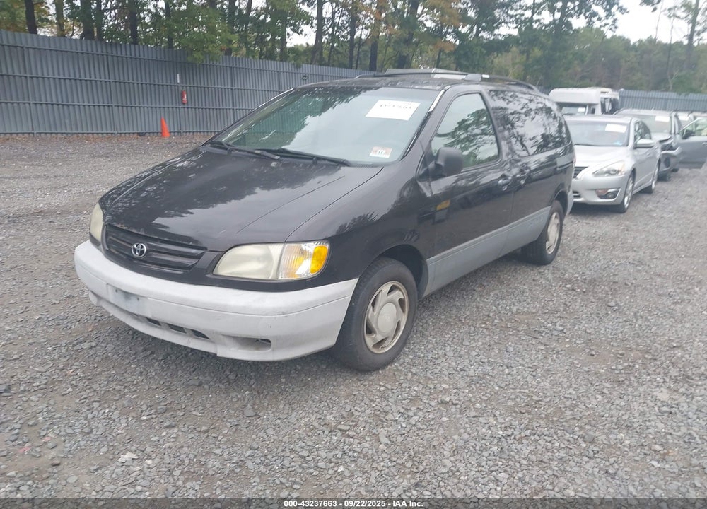 2001 TOYOTA SIENNA LE VIN: 4T3ZF13C81U345260