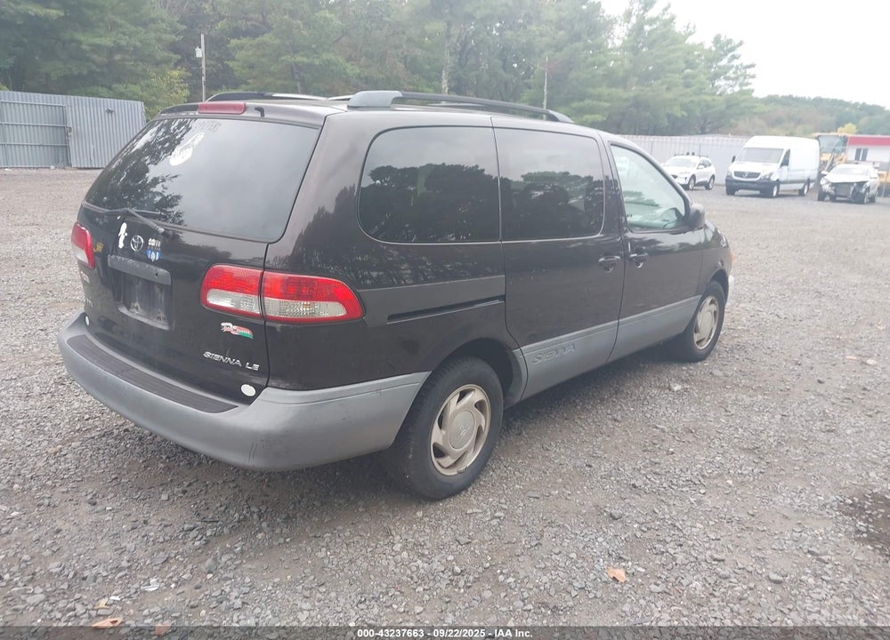 2001 TOYOTA SIENNA LE VIN: 4T3ZF13C81U345260