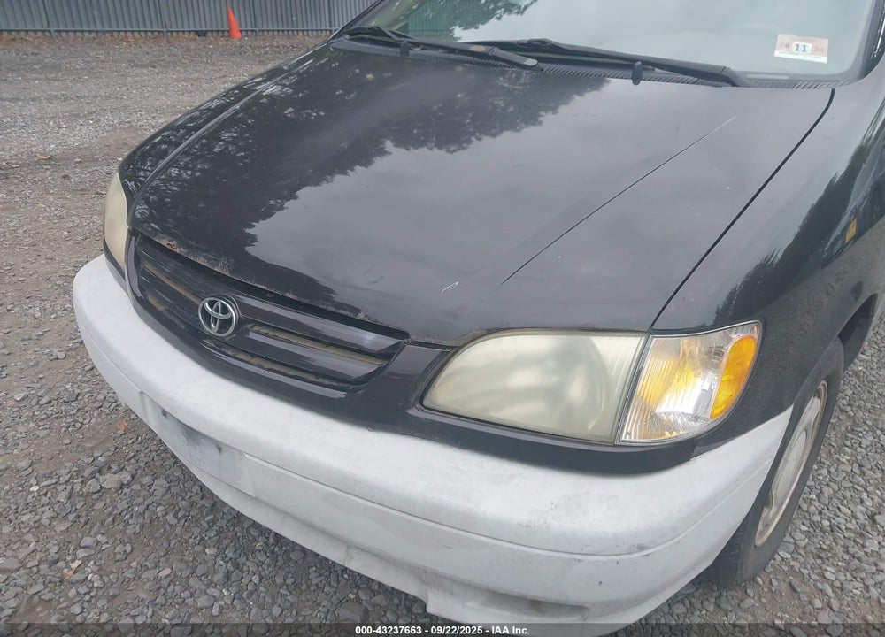 2001 TOYOTA SIENNA LE VIN: 4T3ZF13C81U345260