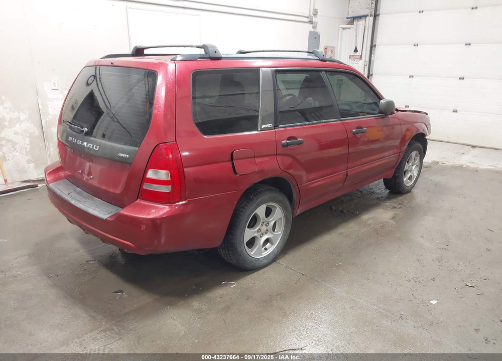 2003 SUBARU FORESTER XS VIN: JF1SG656X3H745841