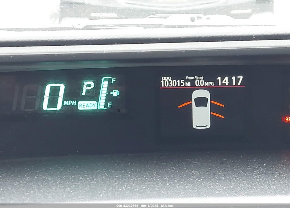 2013 TOYOTA PRIUS C VIN: JTDKDTB30D1535786