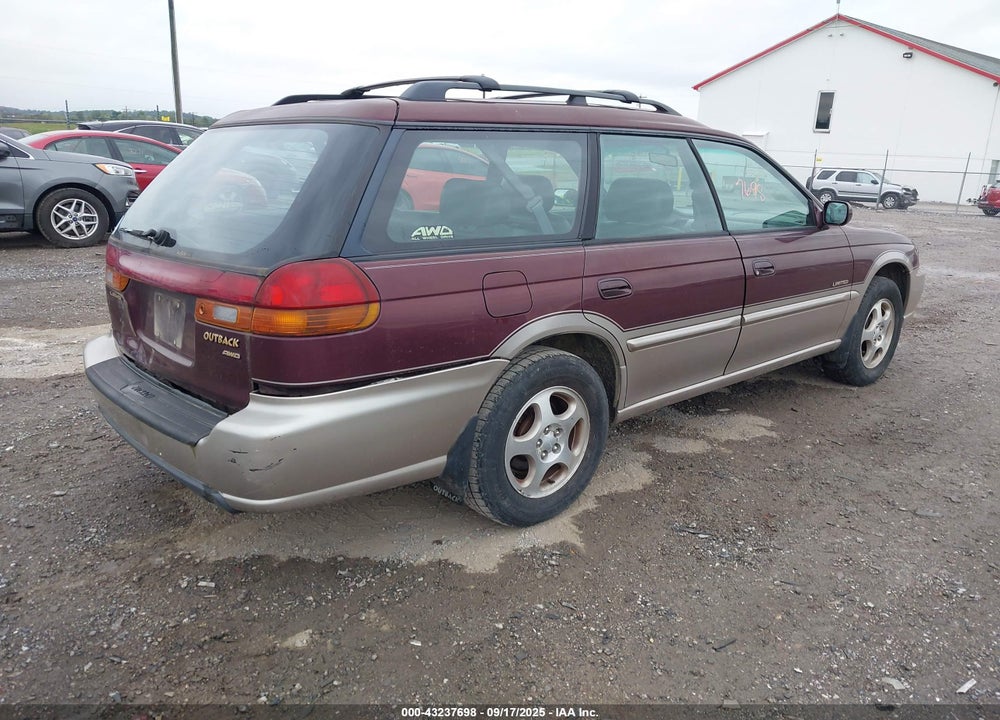 1999 SUBARU LEGACY 30TH ANN. OUTBACK LTD./OUTBACK VIN: 4S3BG6857X7642000