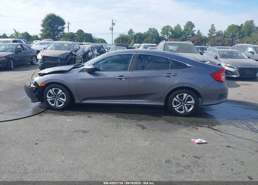 2017 HONDA CIVIC LX VIN: 19XFC2F54HE055747
