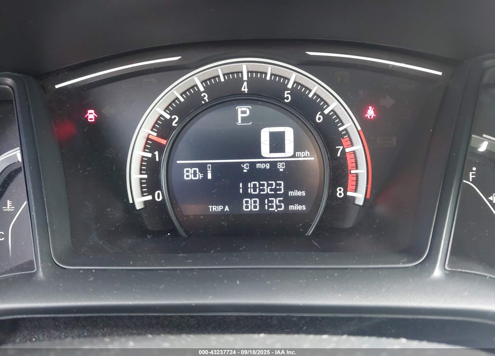 2017 HONDA CIVIC LX VIN: 19XFC2F54HE055747
