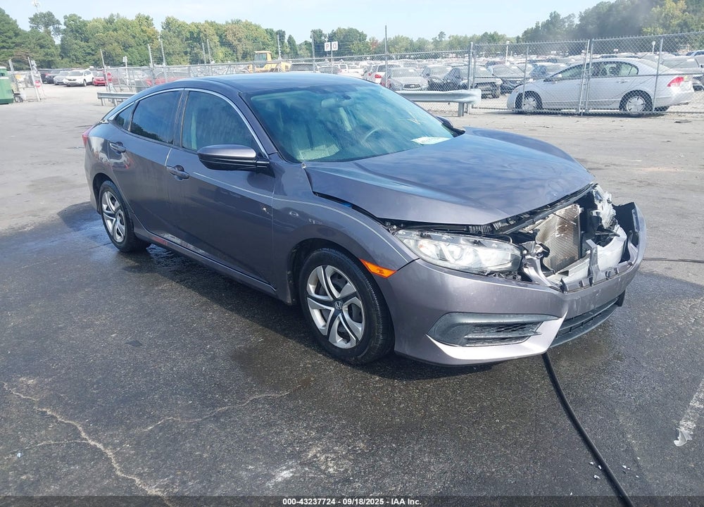 2017 HONDA CIVIC LX VIN: 19XFC2F54HE055747