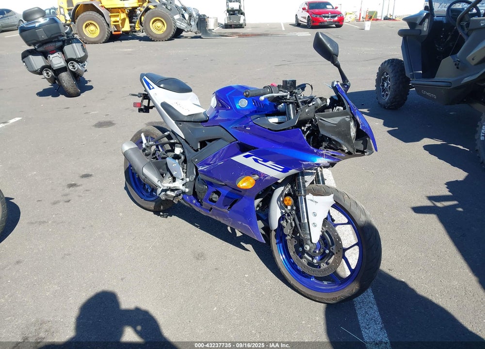 2020 YAMAHA YZFR3 A VIN: MH3RH18Y3LK003484