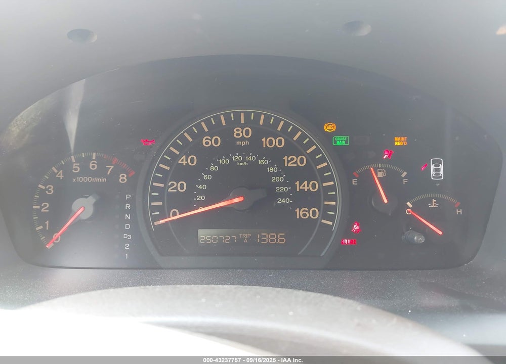2004 HONDA ACCORD 2.4 EX VIN: 1HGCM568X4A164952