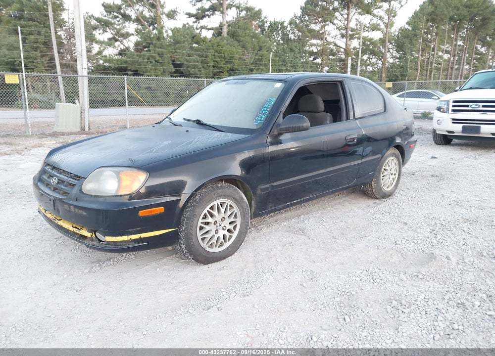 2004 HYUNDAI ACCENT VIN: KMHCF35C94U289597
