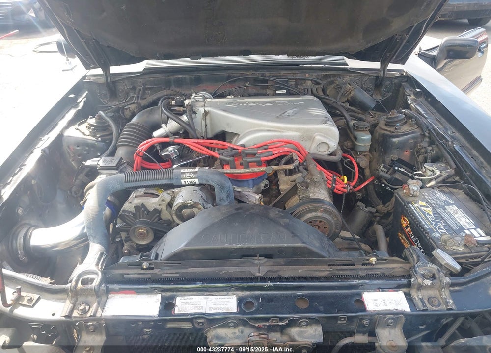 1989 FORD MUSTANG LX VIN: 1FABP44E7KF148881