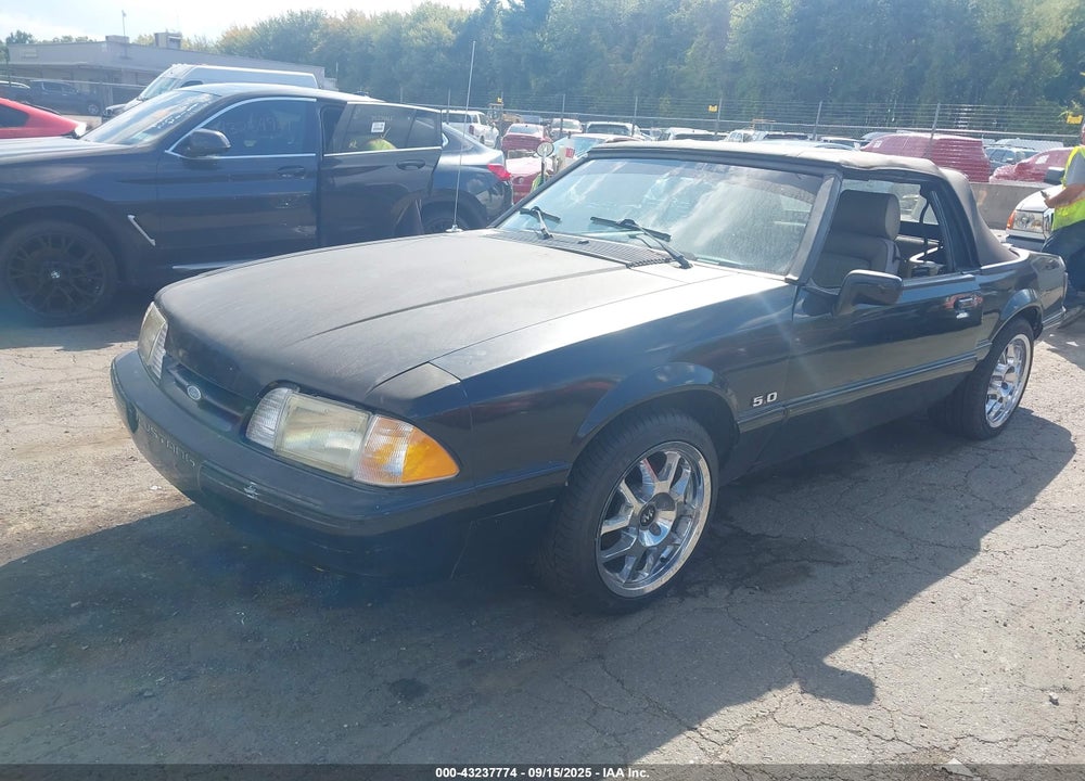 1989 FORD MUSTANG LX VIN: 1FABP44E7KF148881