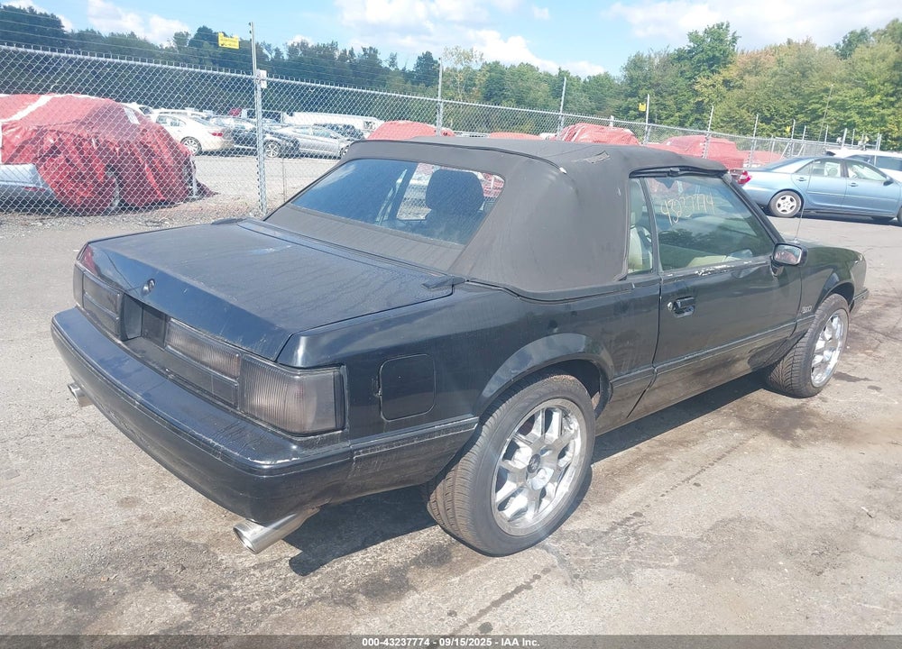 1989 FORD MUSTANG LX VIN: 1FABP44E7KF148881