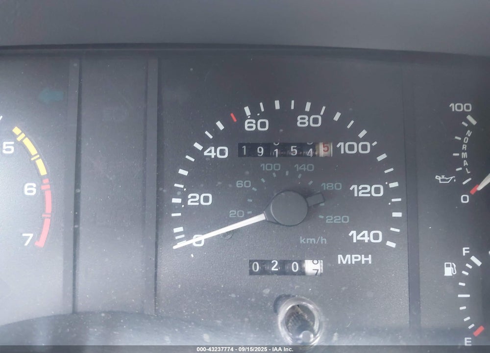 1989 FORD MUSTANG LX VIN: 1FABP44E7KF148881