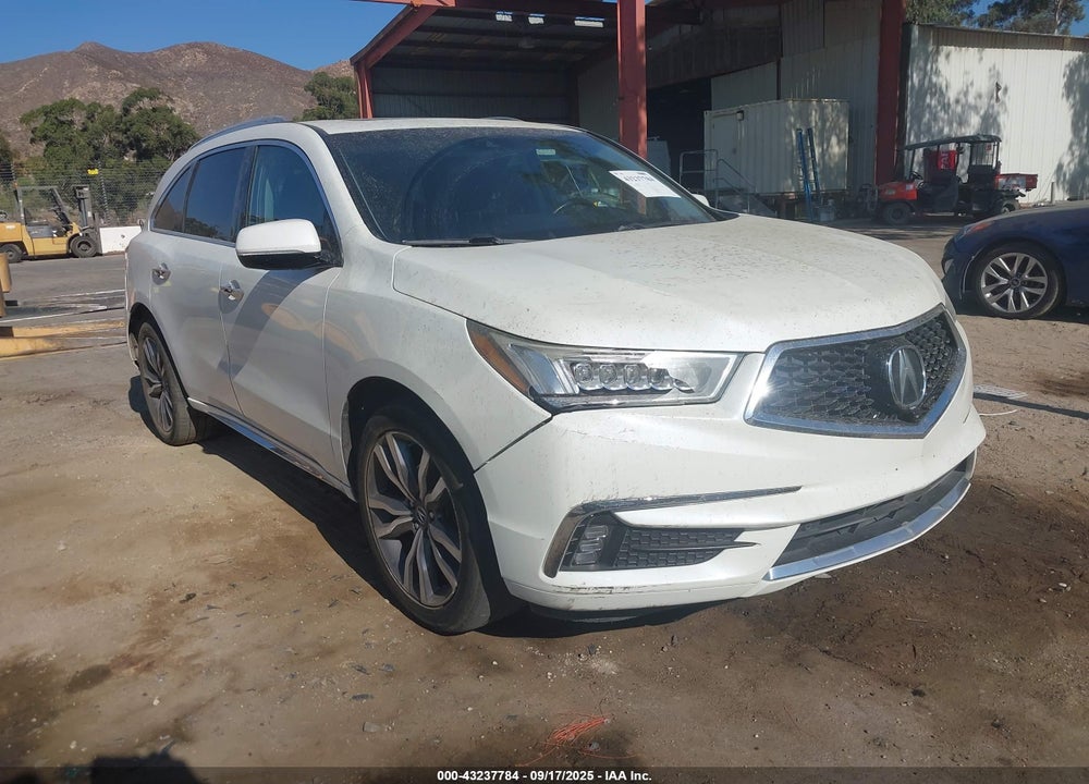 2019 ACURA MDX ADVANCE PKG VIN: 5J8YD4H82KL024053