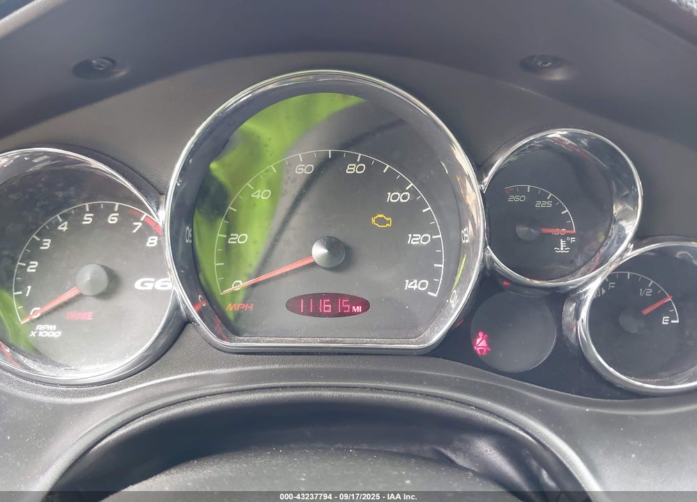 2009 PONTIAC G6 VIN: 1G2ZM577794123638