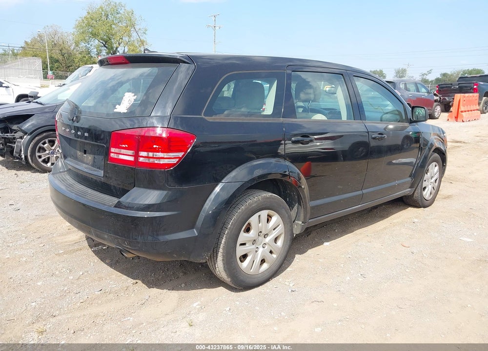 2014 DODGE JOURNEY AMERICAN VALUE PKG VIN: 3C4PDCAB9ET191688