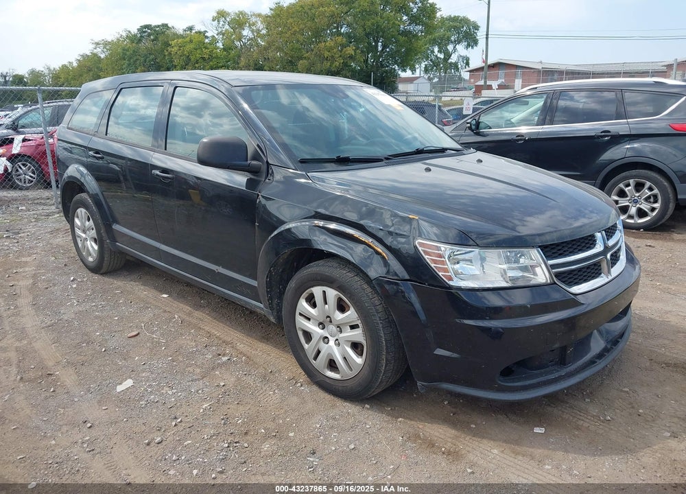2014 DODGE JOURNEY AMERICAN VALUE PKG VIN: 3C4PDCAB9ET191688