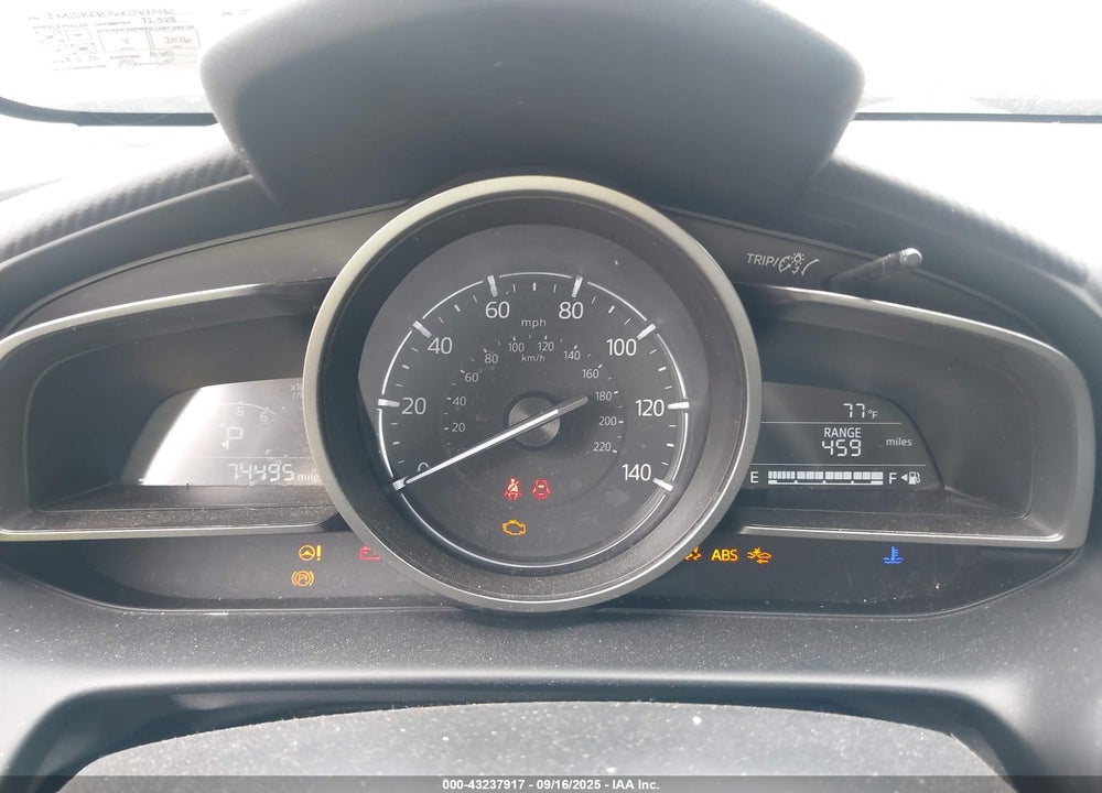 2019 MAZDA CX-3 VIN: JM1DKFB76K0441482