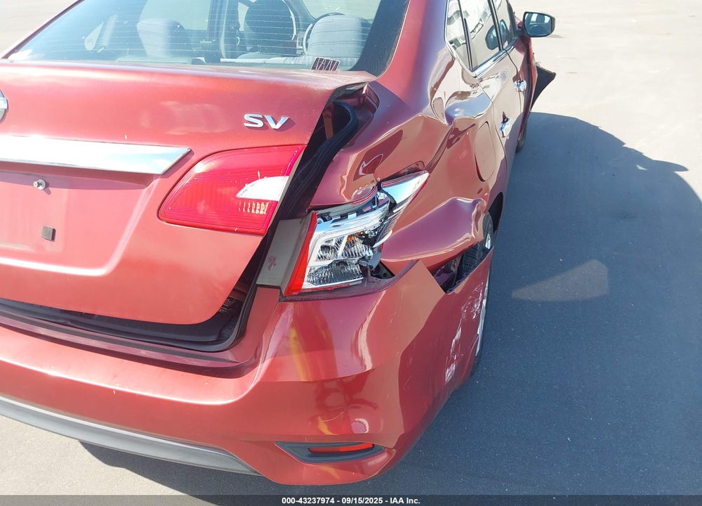 2016 NISSAN SENTRA SV VIN: 3N1AB7AP1GY260560