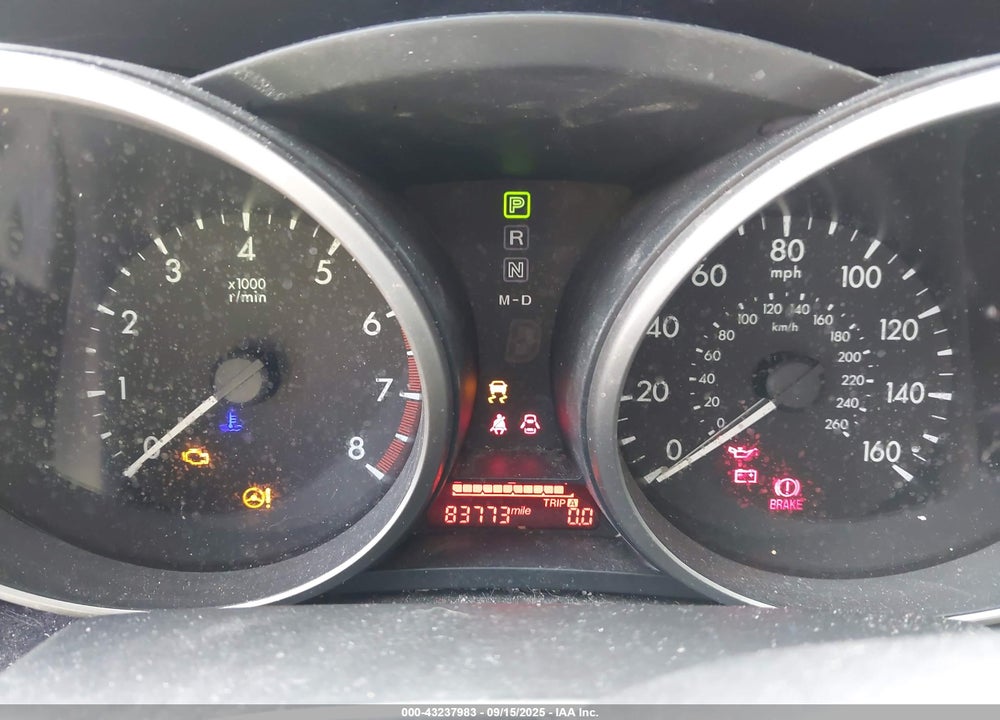2013 MAZDA 5 VIN: JM1CW2CL7D0156006