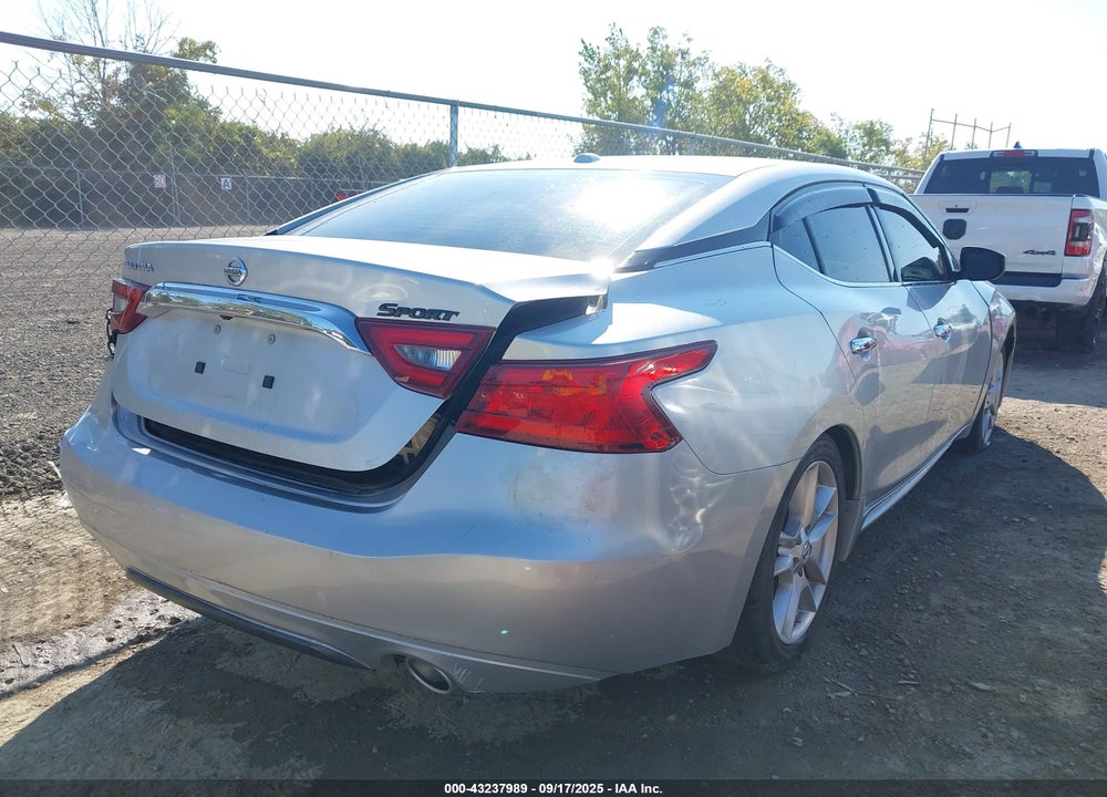2016 NISSAN MAXIMA VIN: 1N4AA6AP7GC425567