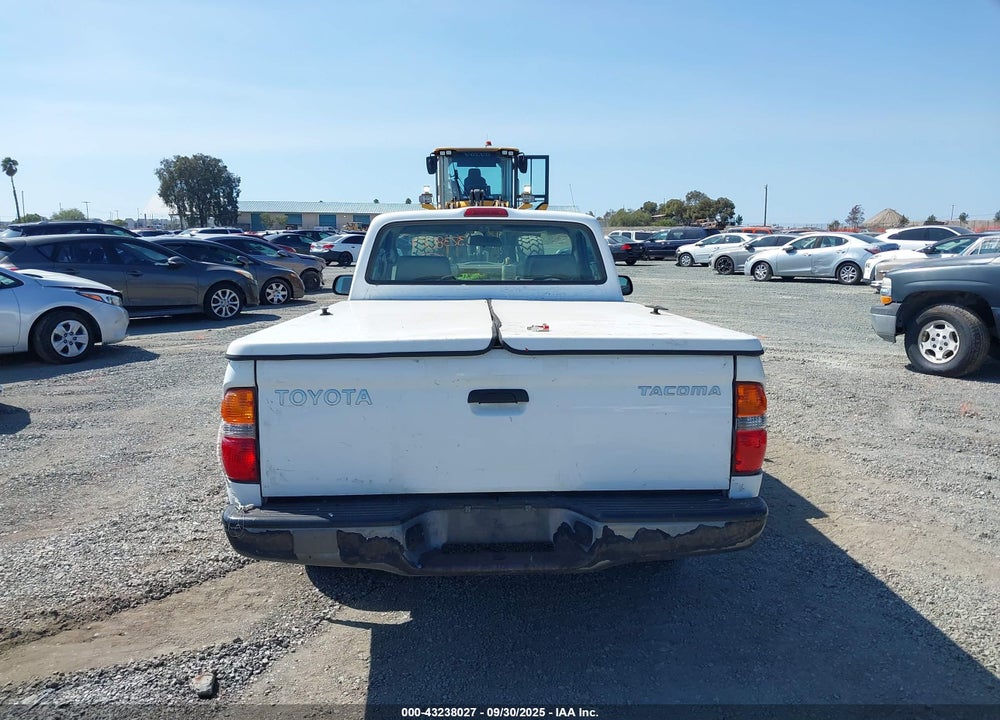 2004 TOYOTA TACOMA VIN: 5TENL42N54Z399698