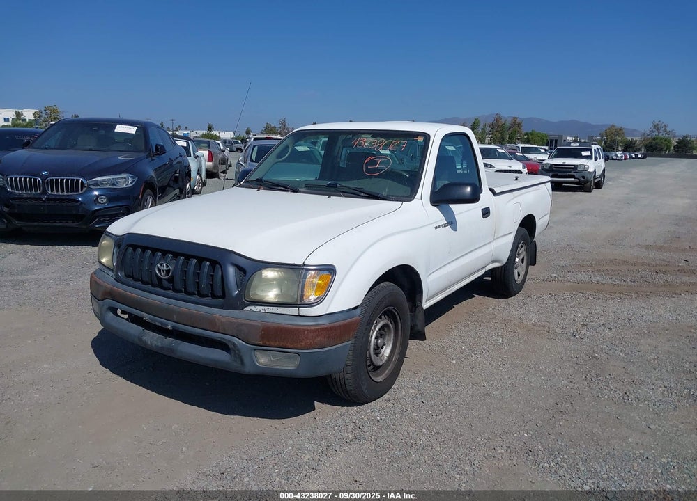 2004 TOYOTA TACOMA VIN: 5TENL42N54Z399698