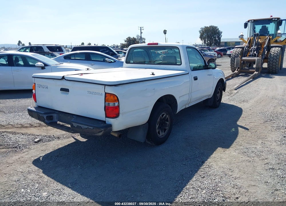 2004 TOYOTA TACOMA VIN: 5TENL42N54Z399698