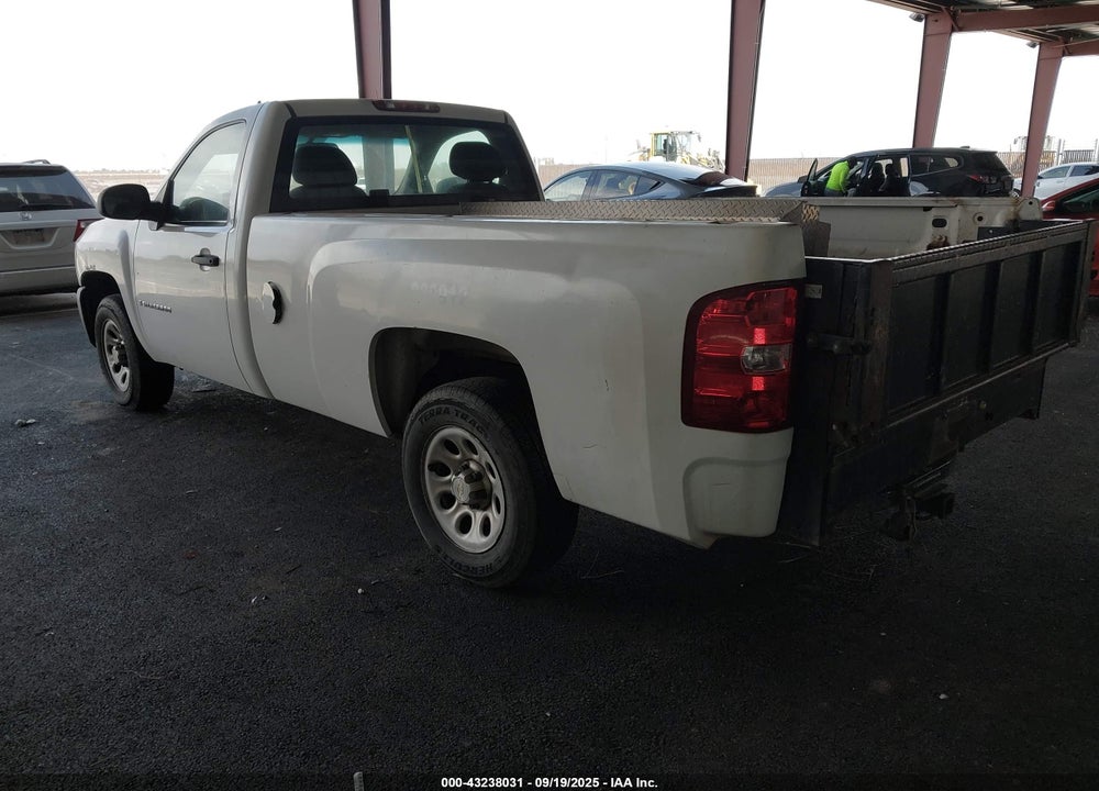 2007 CHEVROLET SILVERADO 1500 WORK TRUCK VIN: 1GCEC140X7Z582191