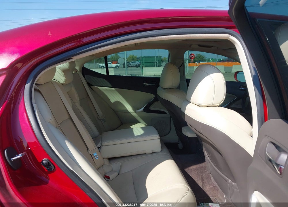 2013 LEXUS IS 250 VIN: JTHBF5C27D5187407