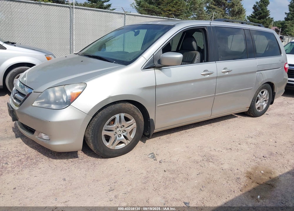 2007 HONDA ODYSSEY EX-L VIN: 5FNRL38687B422280