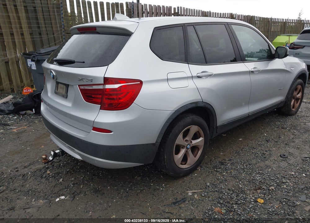 2012 BMW X3 VIN: 5UXWX5C55CL722589