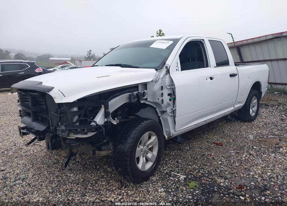 2019 RAM 1500 CLASSIC TRADESMAN 4X4 6'4 BOX VIN: 1C6RR7FTXKS710996
