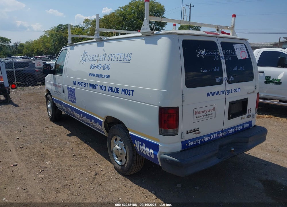 2011 FORD E 150 VIN: 1FTNE1EW3BDB32952