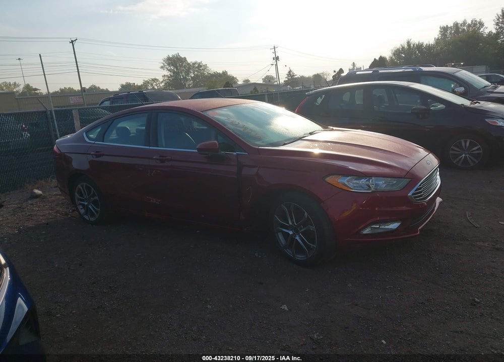 2017 FORD FUSION VIN: 3FA6P0HD5HR185645