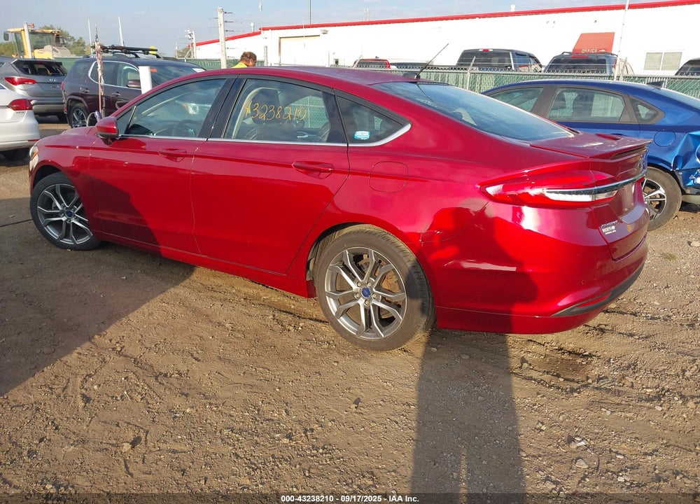 2017 FORD FUSION VIN: 3FA6P0HD5HR185645