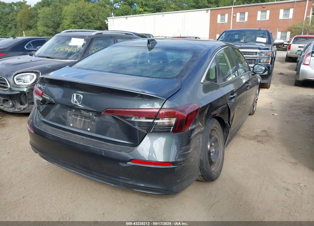 2025 HONDA CIVIC VIN: 2HGFE2F26SH567376