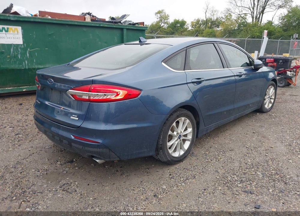 2019 FORD FUSION VIN: 3FA6P0HD7KR172662