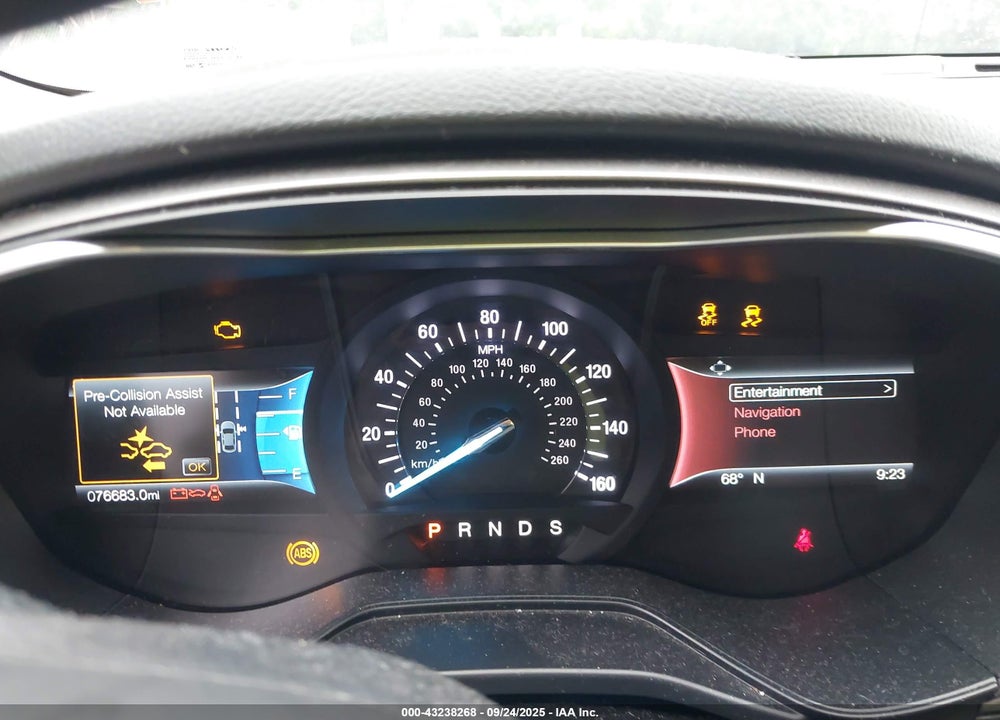 2019 FORD FUSION VIN: 3FA6P0HD7KR172662