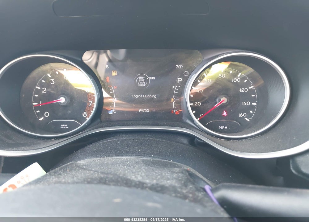 2018 JEEP COMPASS LATITUDE FWD VIN: 3C4NJCBB0JT503258