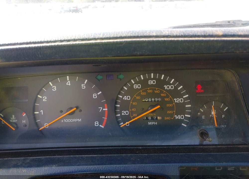 1989 TOYOTA CAMRY LE VIN: JT2VV22E2K0086760