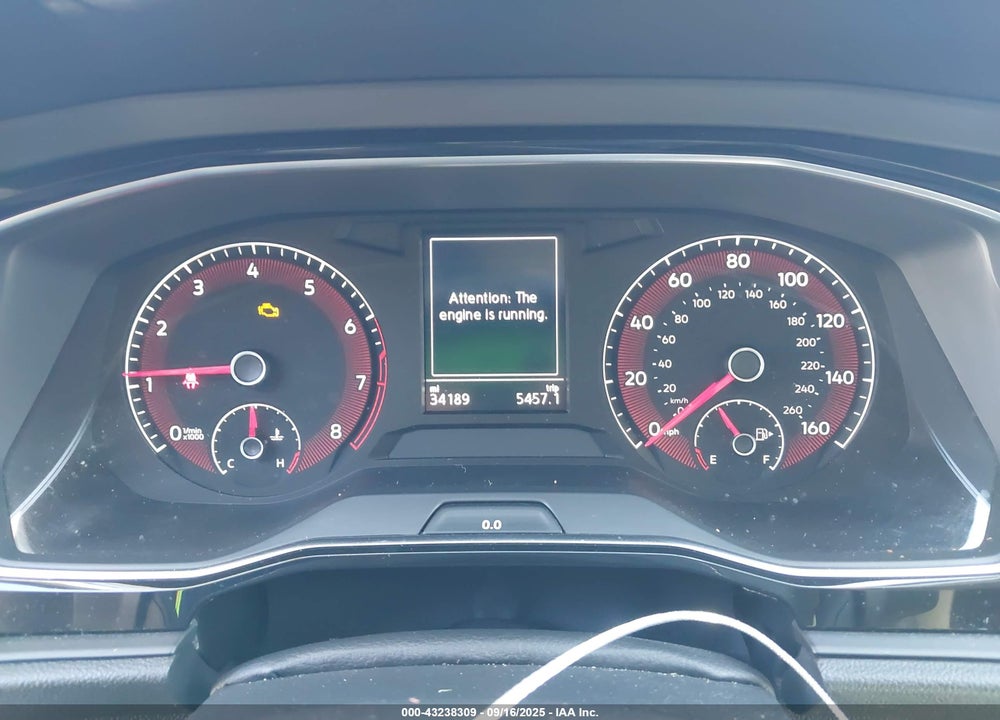 2019 VOLKSWAGEN JETTA 1.4T R-LINE/1.4T S/1.4T SE VIN: 3VWC57BU0KM056654