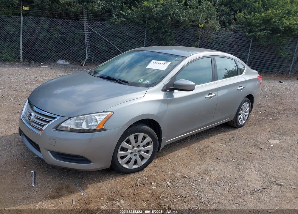 2014 NISSAN SENTRA VIN: 3N1AB7AP7EL682195